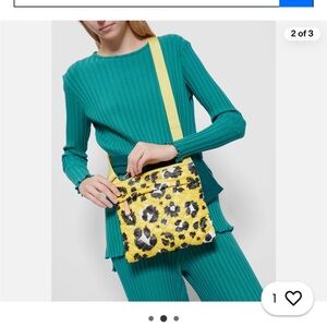 MZ Wallace Metro Flat Crossbody Bag Eden Floral